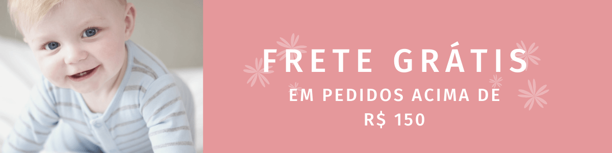 Frete grátis em pedidos acima de R$ 150